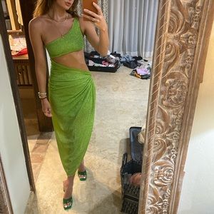 Baobab zadeh one shoulder dress